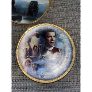 Star Trek Collector's Plates Hamilton Collection, Set of 2